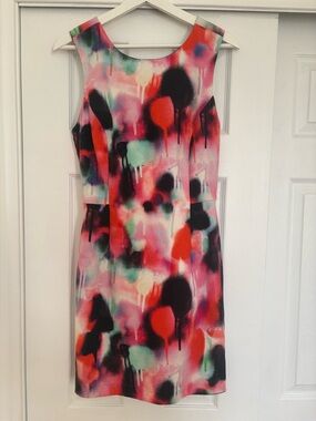 French Connection Paint Splatter Dress